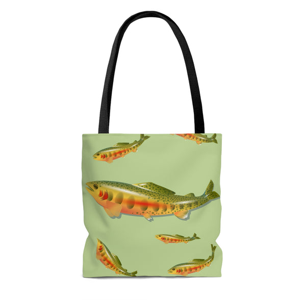 Golden Trout AOP Tote Bag