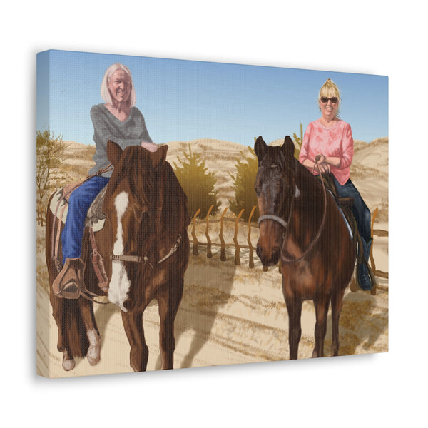 Hank and Friends Canvas Gallery Wraps