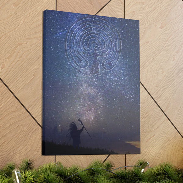 Earth Shaman Canvas Gallery Wraps