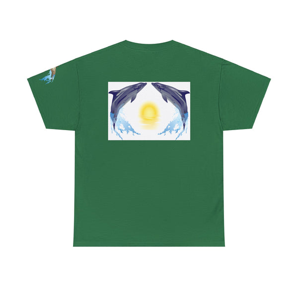 Dolphin Love Unisex Heavy Cotton Tee