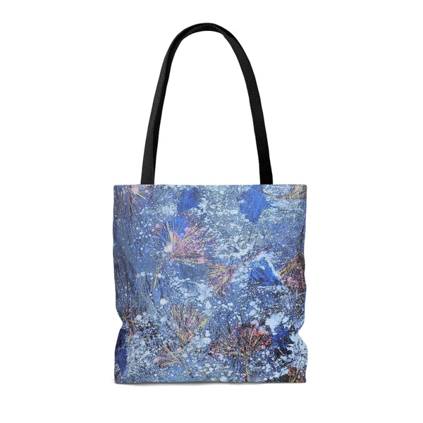Leaves in Frost Tote Bag