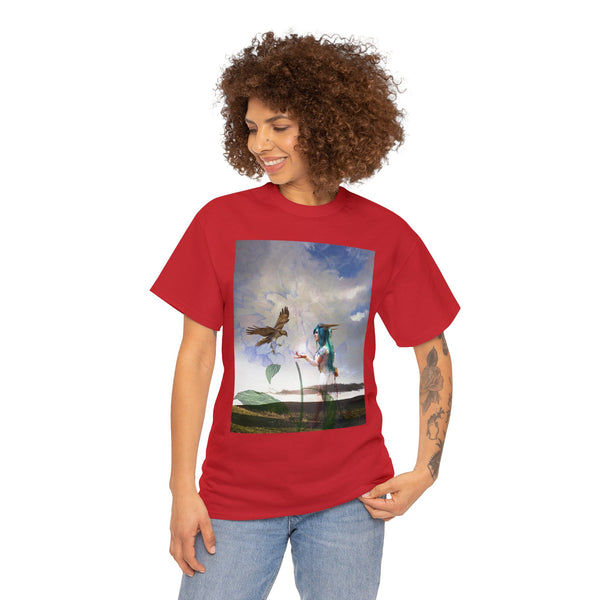 Hawk Goddess Unisex Heavy Cotton Tee