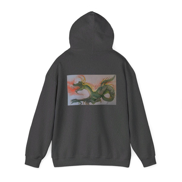 Doodle Dragon Unisex Heavy Blend™ Hooded Sweatshirt