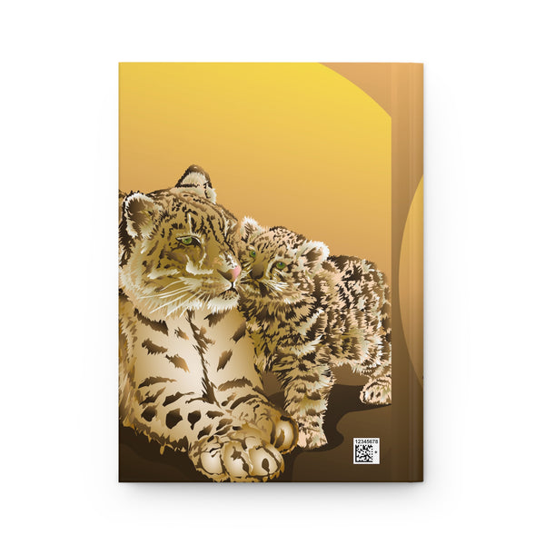 Amur Tiger Love Hardcover Journal Matte