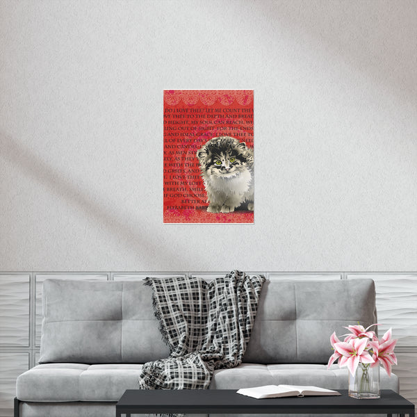 Pallas Cat Love Premium Matte vertical posters