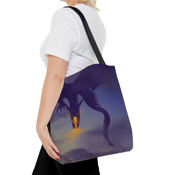 Fire Dragon AOP Tote Bag