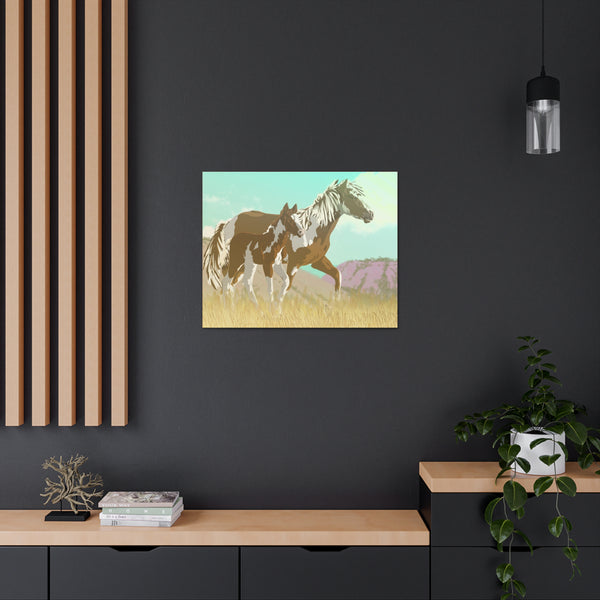 Mare and Colt Gallery Wraps