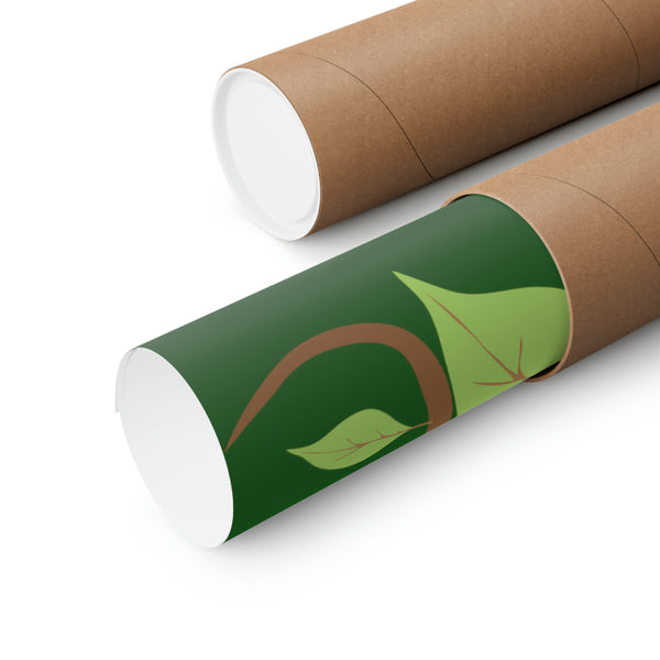 Four Colly Birds of Christmas Premium Matte vertical posters