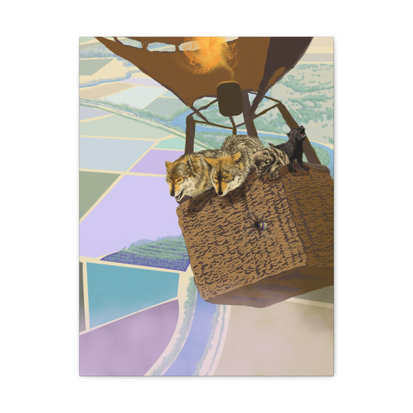Wolves Adventure  Canvas Gallery Wraps