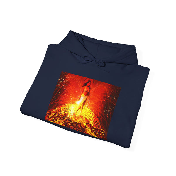 Madam Pele, Volcano Goddess Unisex Heavy Blend™ Hooded Sweatshirt