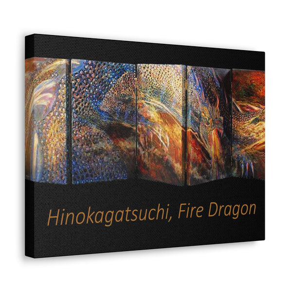 Fire Dragon Canvas Gallery Wraps
