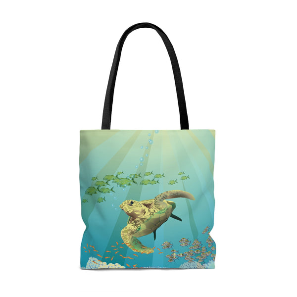 Sea Life AOP Tote Bag
