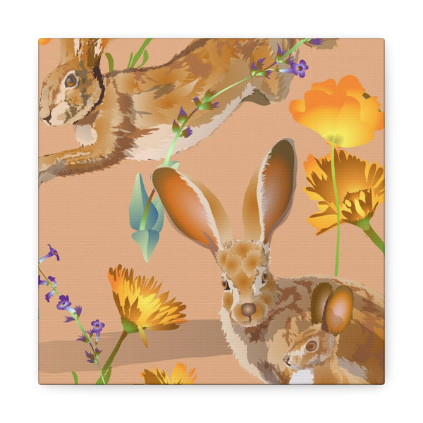 Jackrabbits Canvas Gallery Wraps