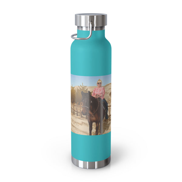 Hank and Friends Copper Vacuum Insulated Bottle, 22oz