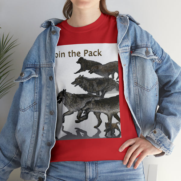 Join The Pack Unisex Heavy Cotton Tee