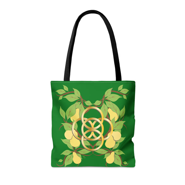 Five Golden Rings of Christmas Tote Bag