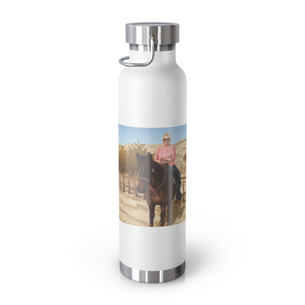 Hank and Friends Copper Vacuum Insulated Bottle, 22oz