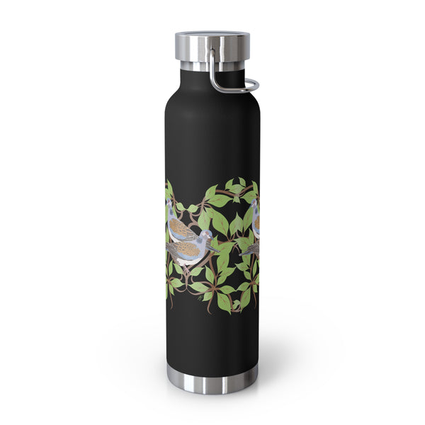 Two Turtle Doves Copper Vacuum Insulated Bottle, 22oz