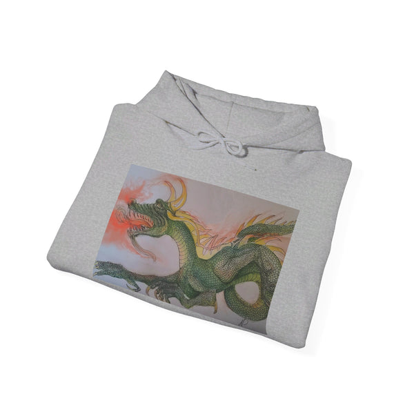 Doodle Dragon Unisex Heavy Blend™ Hooded Sweatshirt