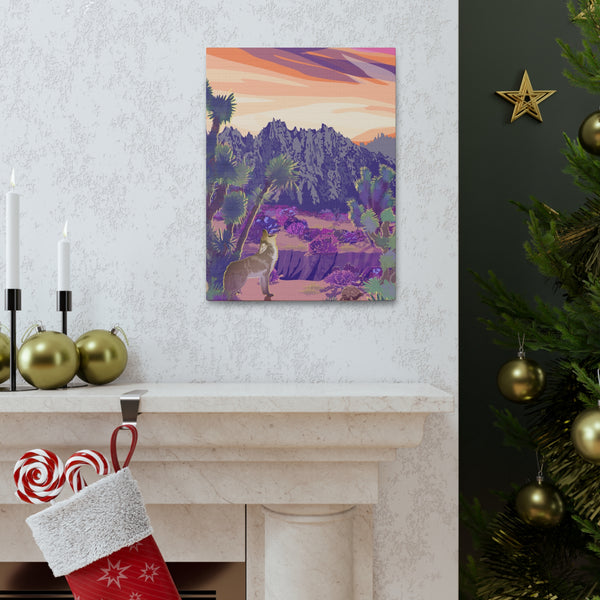 Castle Mountains Canvas Gallery Wraps