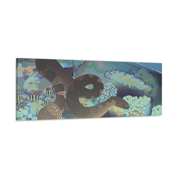 Sea Snake Canvas Gallery Wraps