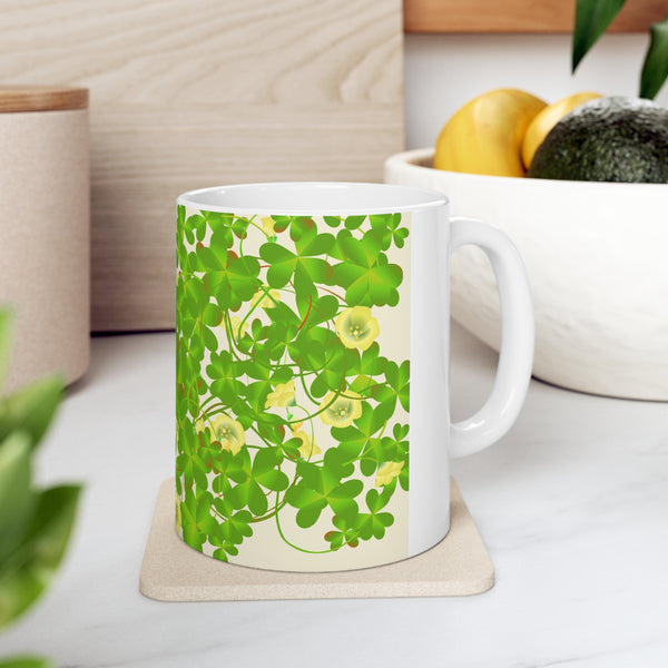 Clover Ceramic Mug 11oz