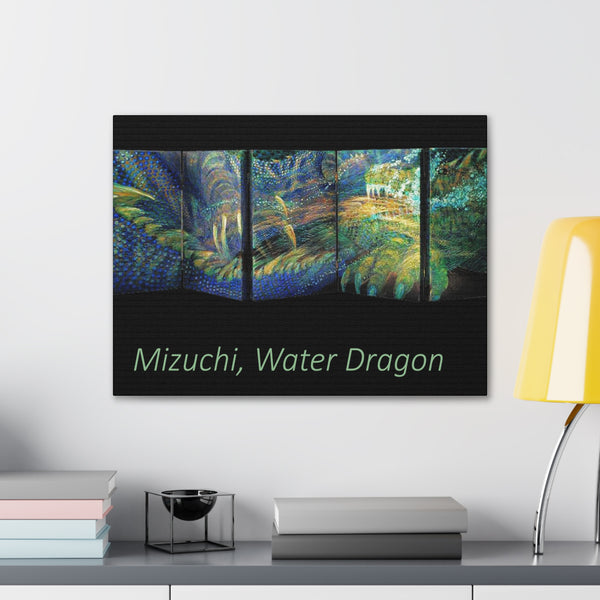 Water Dragon Canvas Gallery Wraps