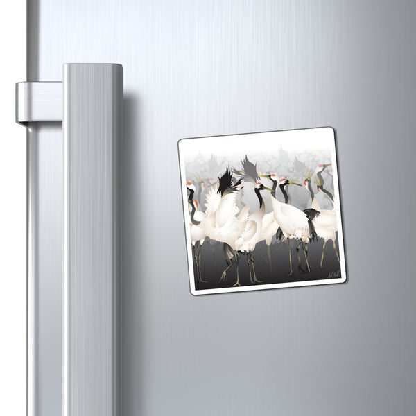 Lucky Cranes Magnet