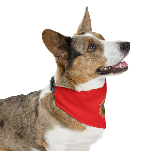 Lunar Dragon Pet Bandana Collar