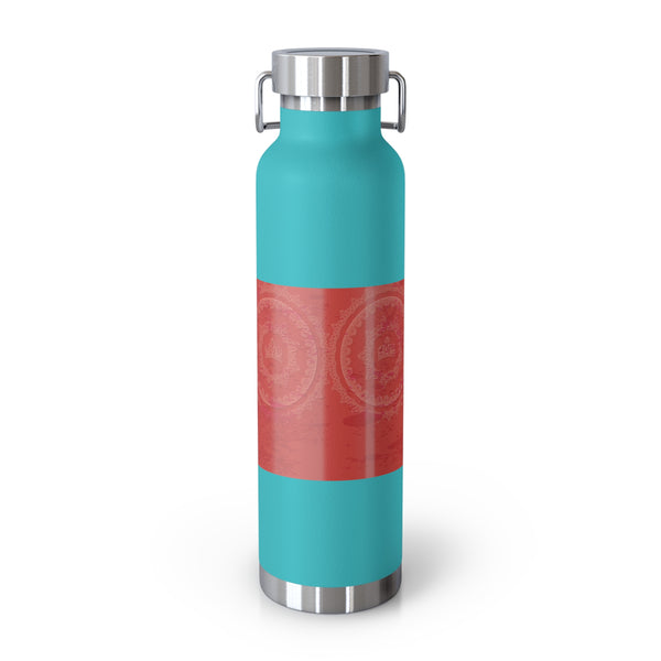 Love Cat Copper Vacuum Insulated Bottle, 22oz