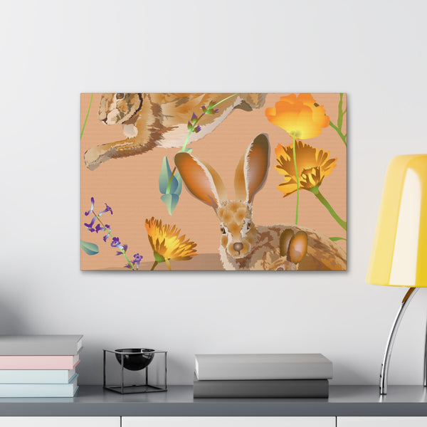 Jackrabbits Canvas Gallery Wraps