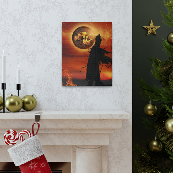 Snake Shaman Canvas Gallery Wraps