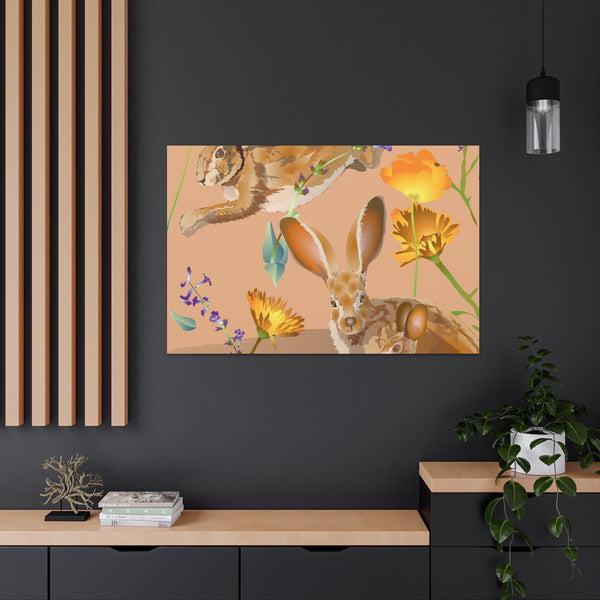 Jackrabbits Canvas Gallery Wraps