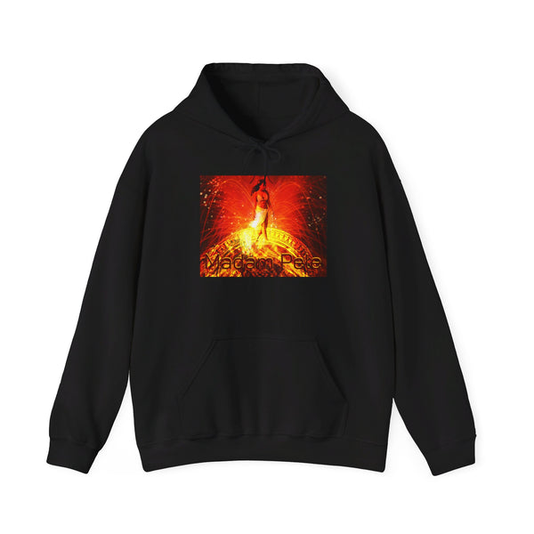Madam Pele, Volcano Goddess Unisex Heavy Blend™ Hooded Sweatshirt
