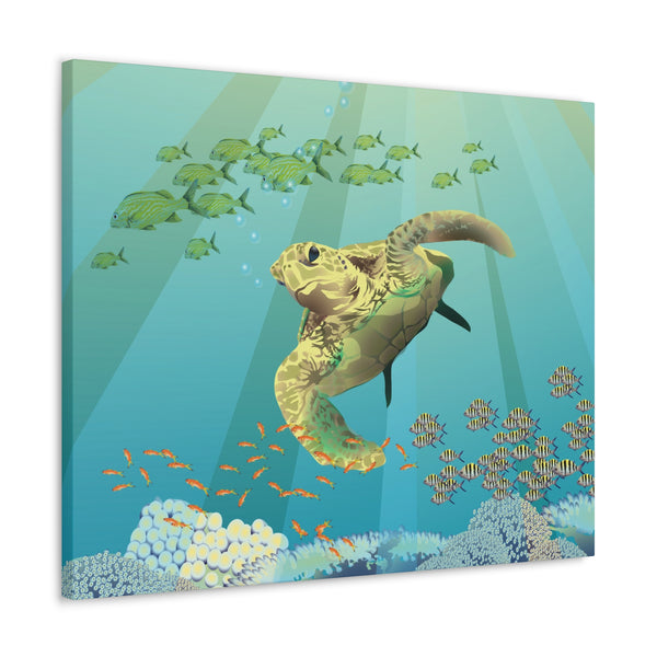 Sea Turtle Gallery Wraps