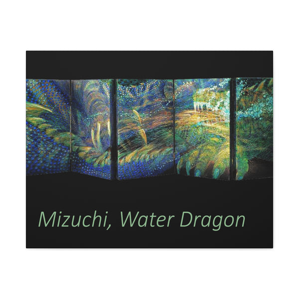 Water Dragon Canvas Gallery Wraps