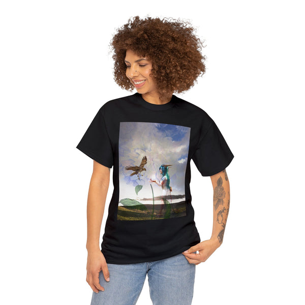 Hawk Goddess Unisex Heavy Cotton Tee