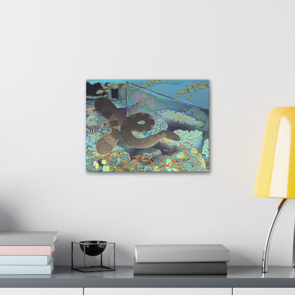 Sea Snake Canvas Gallery Wraps