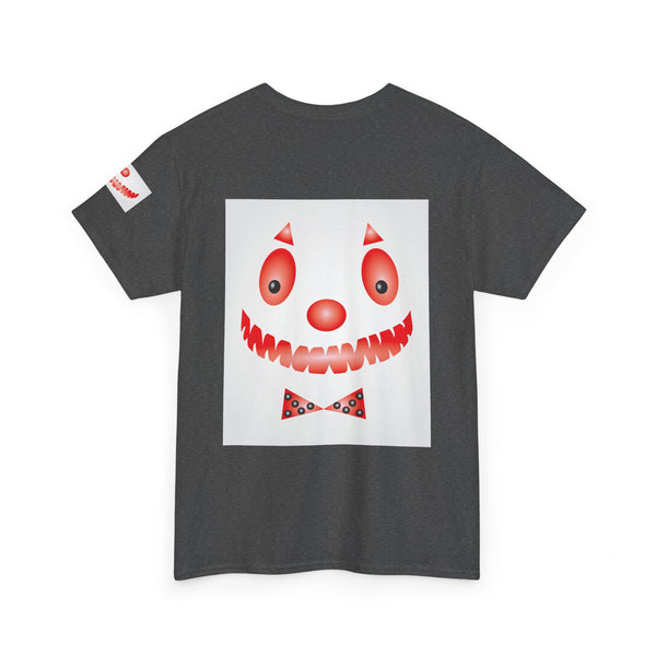 Clown Mask Unisex Heavy Cotton Tee