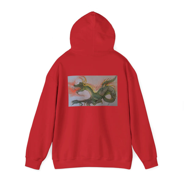 Doodle Dragon Unisex Heavy Blend™ Hooded Sweatshirt