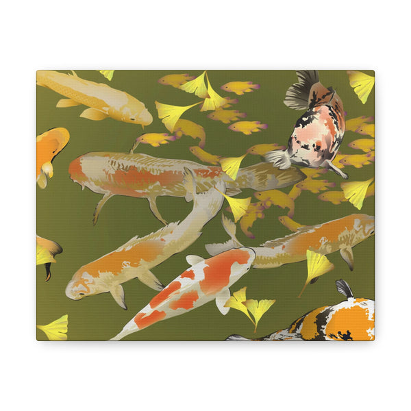 Koi Canvas Gallery Wraps