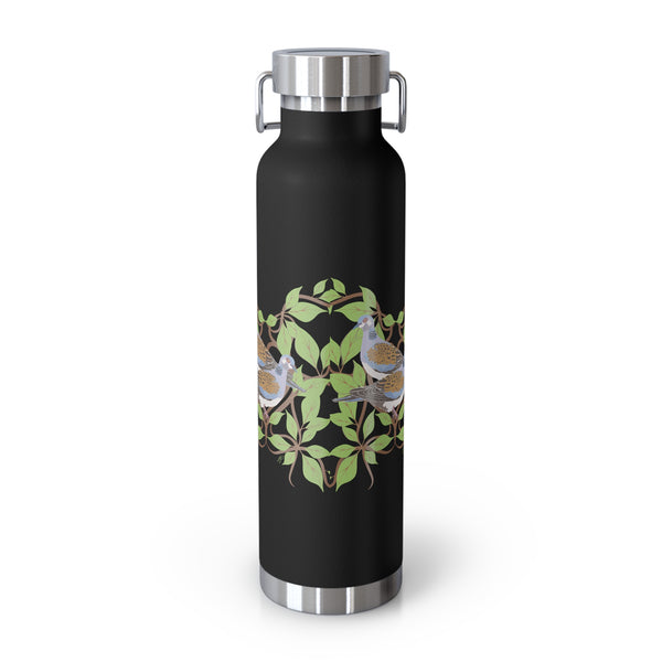 Two Turtle Doves Copper Vacuum Insulated Bottle, 22oz