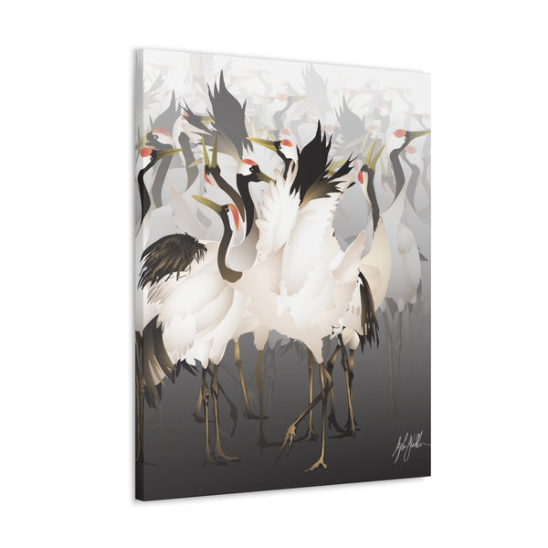 Lucky Cranes Canvas Gallery Wraps