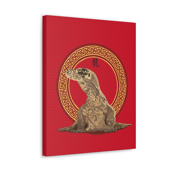 Komodo Dragon Canvas Gallery Wraps