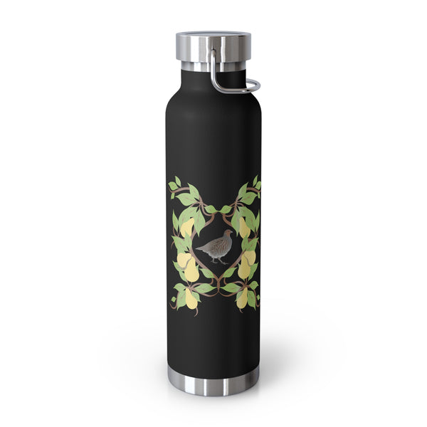 Partridge N Pear Copper Vacuum Insulated Bottle, 22oz