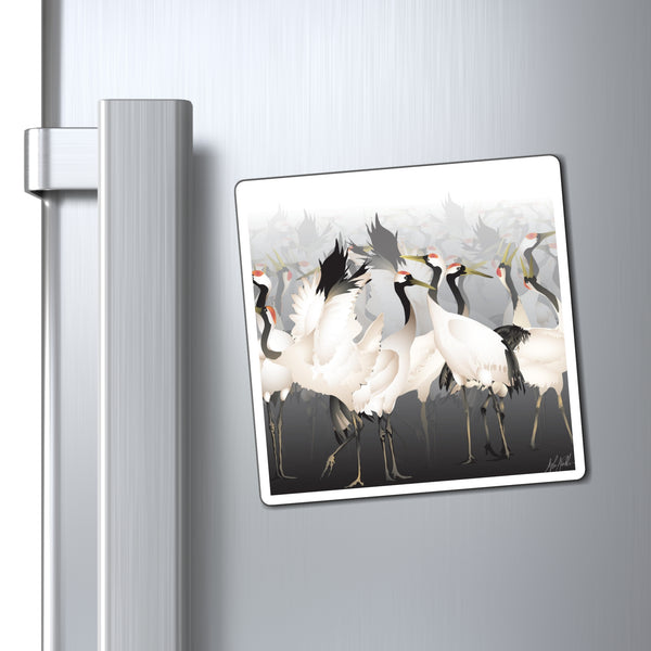 Lucky Cranes Magnet
