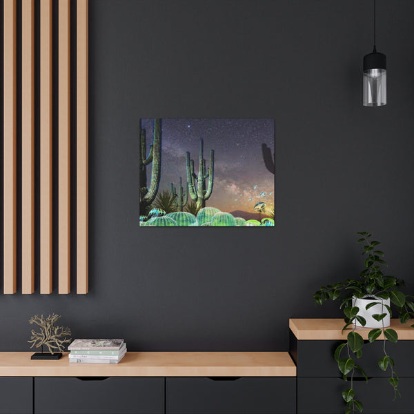 Cactus Glow Gallery Wraps