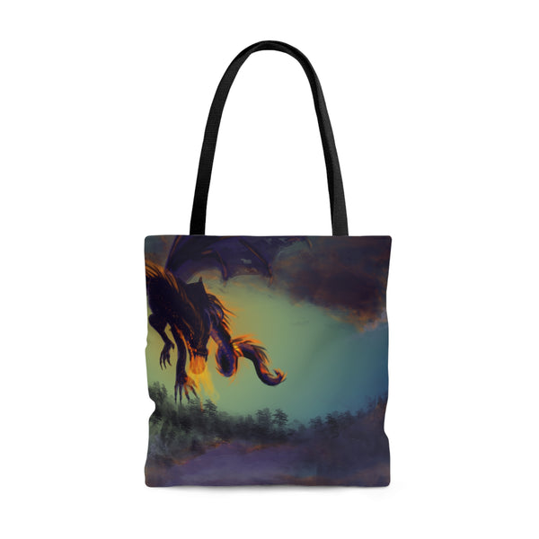 Dragon AOP Tote Bag