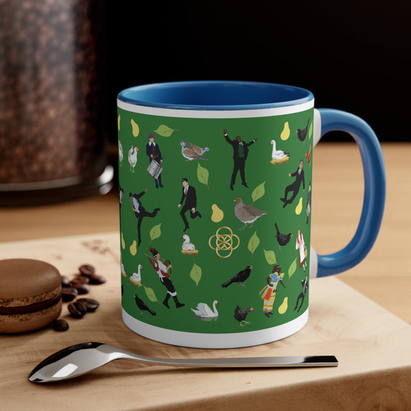 12 Days of Christmas Accent Coffee Mug, 11oz
