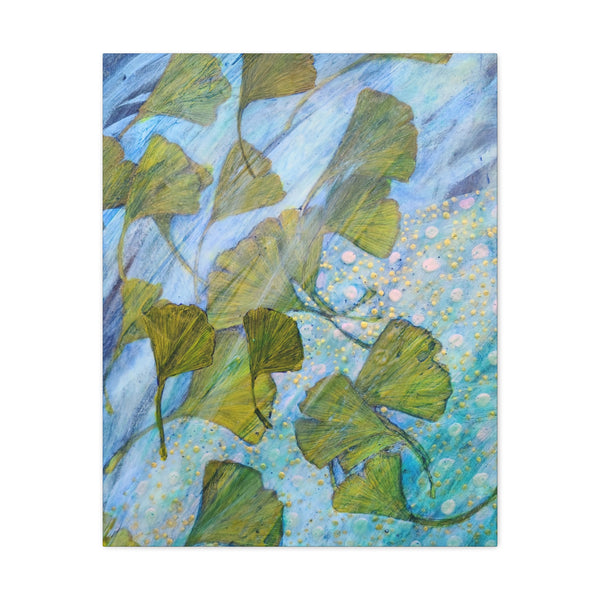 Gingko Dragon Canvas Gallery Wraps